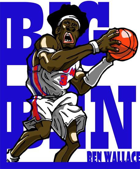 Caricature of Ben Wallace