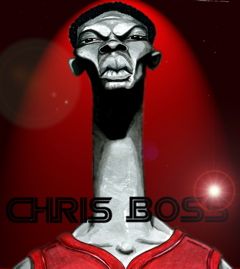 Caricature of Chris Bosh