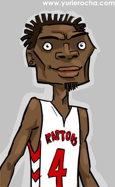 Caricature of Chris Bosh
