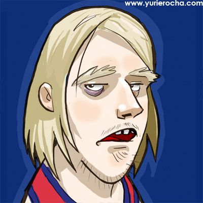 Caricature of Chris Kaman