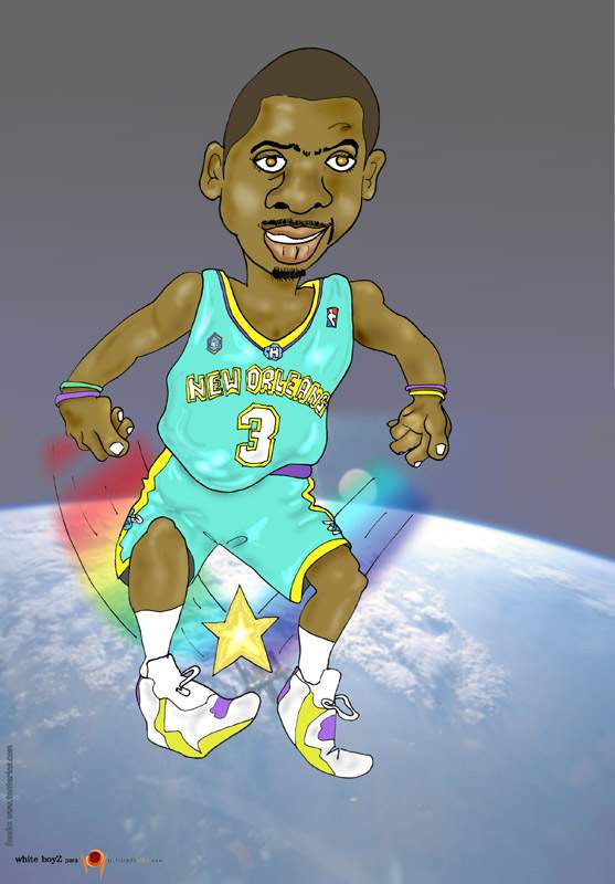 Caricature of Chris Paul