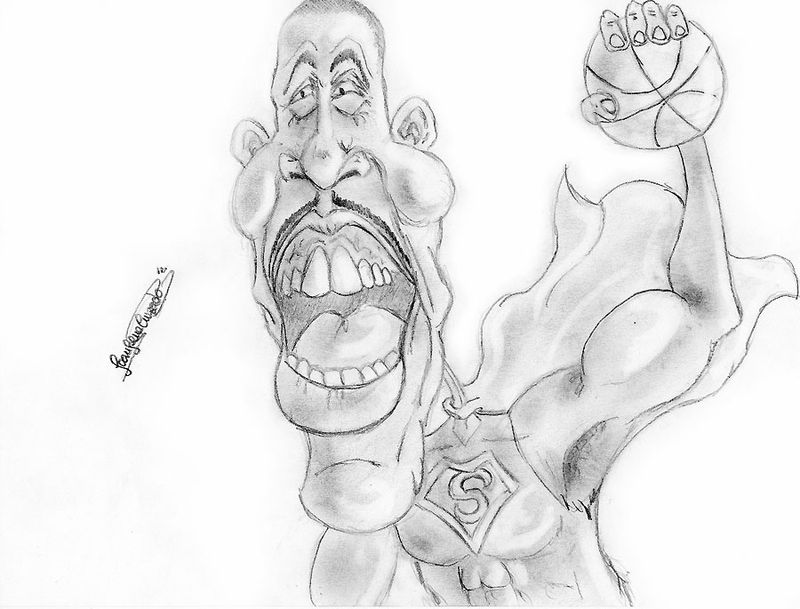 Caricatura de Dwight Howard