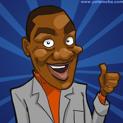 Caricatura de Isiah Thomas