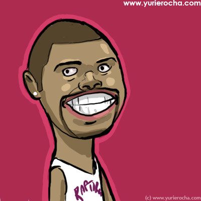 Caricatura de Jalen Rose