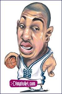 Caricatura de Jay Williams