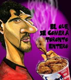 Caricatura de Jorge Garbajosa