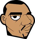Caricatura de Kenyon Martin Sr.