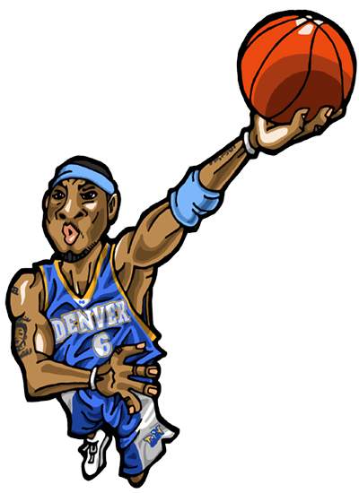 Caricatura de Kenyon Martin Sr.