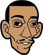 Caricatura de Kerry Kittles