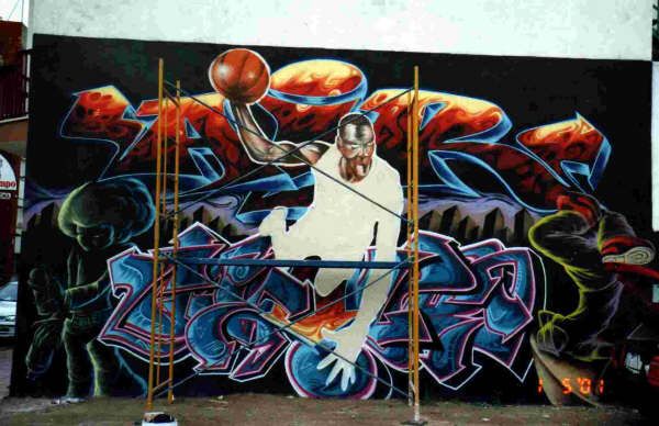 Caricatura de Michael Jordan