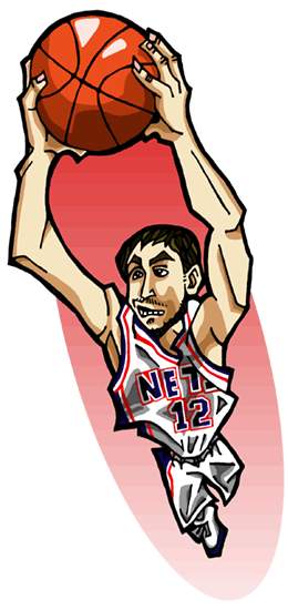 Caricatura de Nenad Krstic