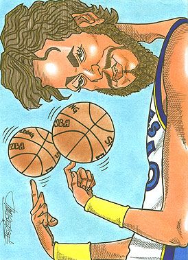 Caricatura de Pau Gasol