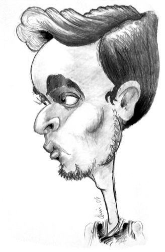Caricatura de Pau Gasol