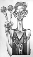 Caricatura de Pau Gasol