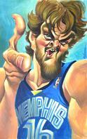 Caricatura de Pau Gasol