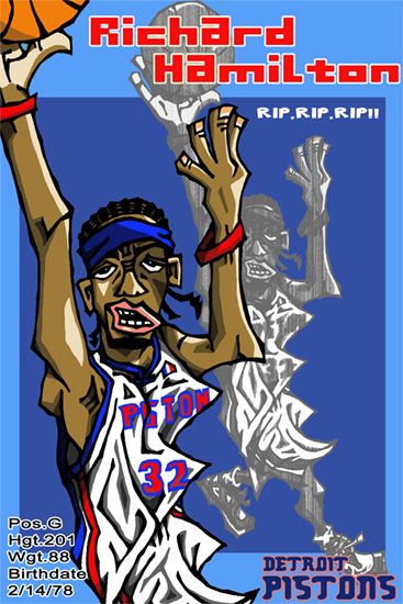 Caricatura de Richard Hamilton