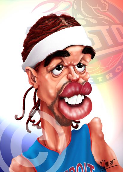 Caricatura de Richard Hamilton