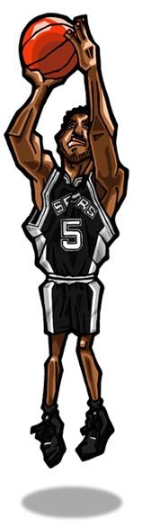 Caricatura de Robert Horry