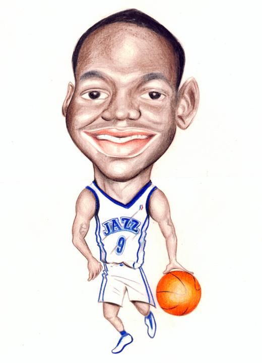 Caricatura de Ronnie Brewer