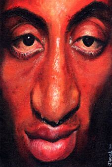 Caricatura de Scottie Pippen