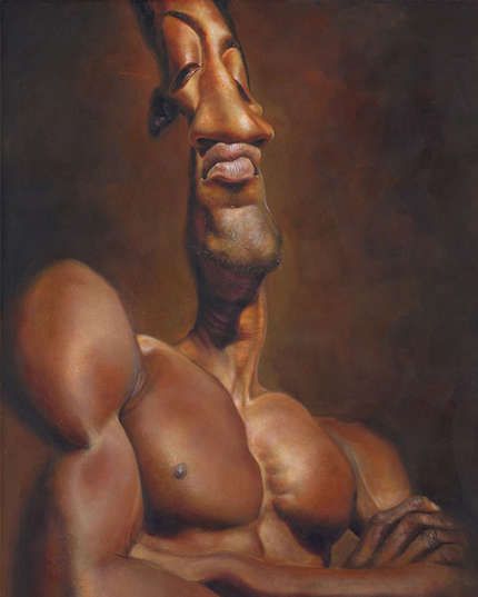 Caricatura de Scottie Pippen