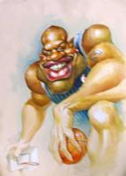 Caricatura de Shaquille O'Neal