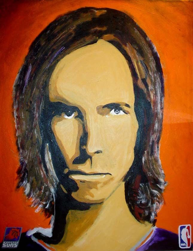 Caricatura de Steve Nash