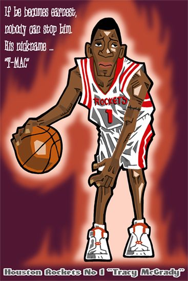 Caricatura de Tracy McGrady